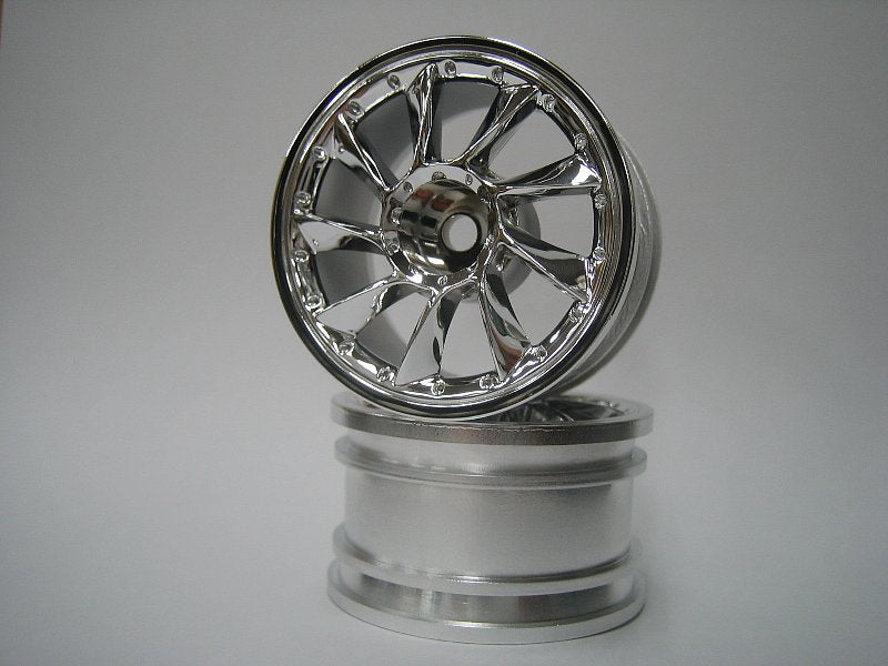 SPA-263 mini L Type Chrome Silver Wheel Offset 0 (2 pieces)