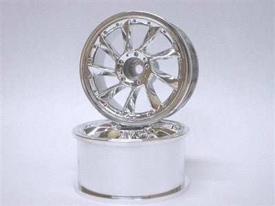 SPA-753 L Type Wheel 3mm Offset Silver 2pcs