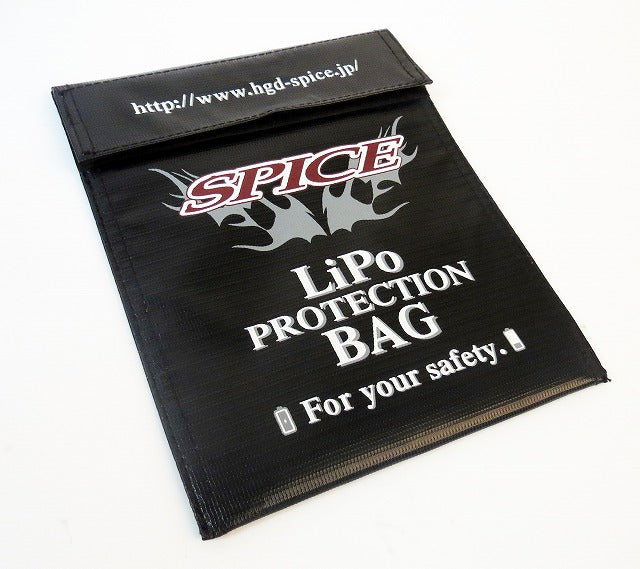 SPLB-01BK Lipo Protection Bag (Black)