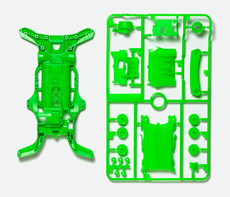 95255 AR Chassis Set - Fluorescent Color Green