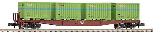 2754 J.N.R. Container Wagon Type KOKI5500 (with Container)