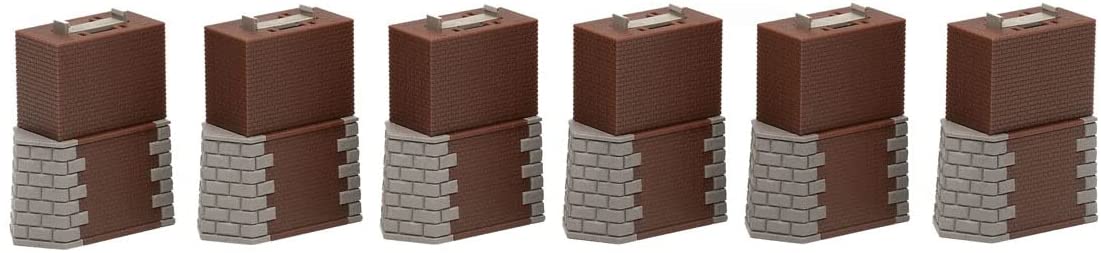 3271 Brick Pier (Square Type) (6 Pieces)