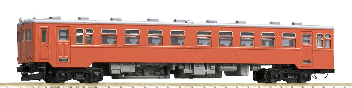 9433 J.N.R. Diesel Train Type KIHA16 Coach (Vermilion/Metropolit