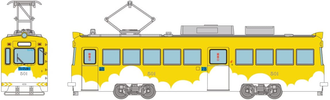 [PO MAR 2022] 315469 The Railway Collection Hankai Tramway Type