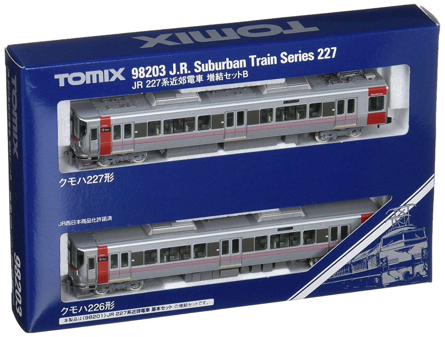 98203 J.R. Suburban Train Series 227 Additional Set B (Add-On 2-