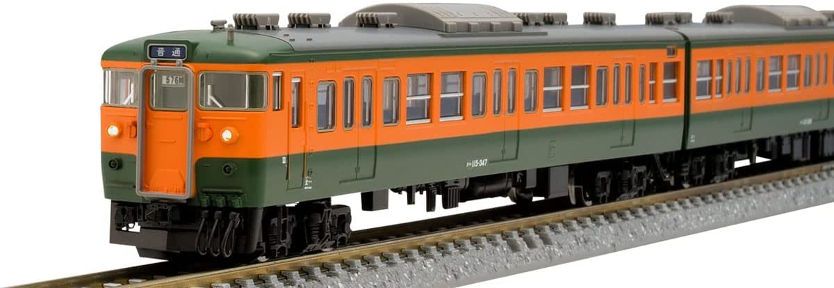 98438 J.N.R. Suburban Train Series 115-300 (Shonan Color) Additi