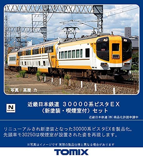 98463 Kintetsu Series 30000 `Vista EX` (New Color, w/Smoking Roo