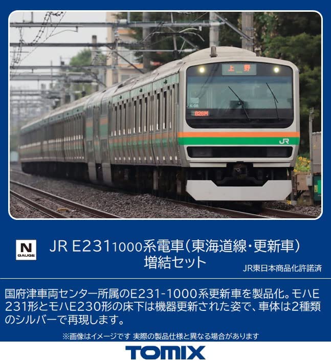 [PO JUNE 2023] 98517 J.R. Electric Car Series E231-1000 (Tokaido