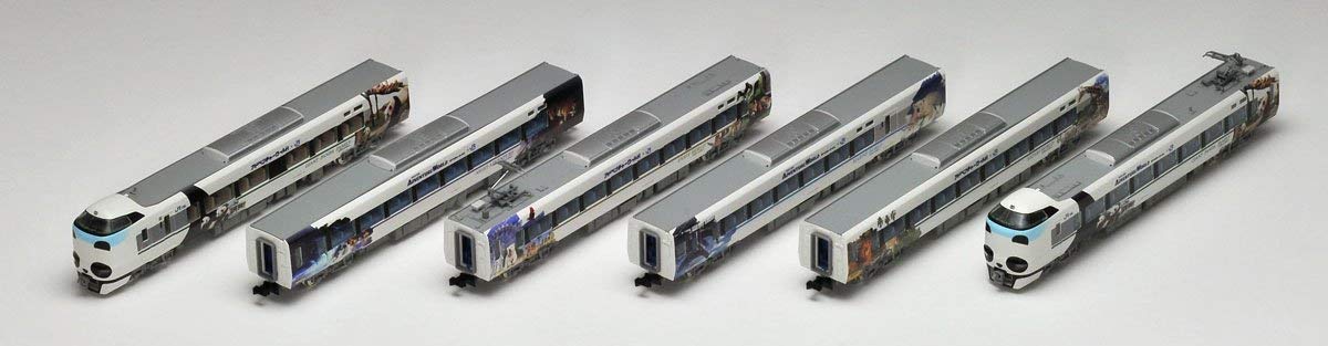 98987 JR Limited Express Series 287 Panda Kuroshio/Smile Adventu