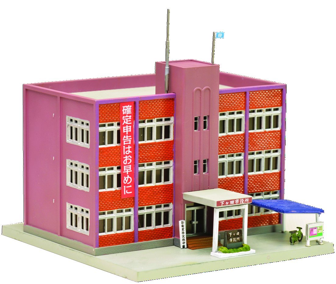 260752 The Building Collection 112-2 3 Story Office Building (Cu