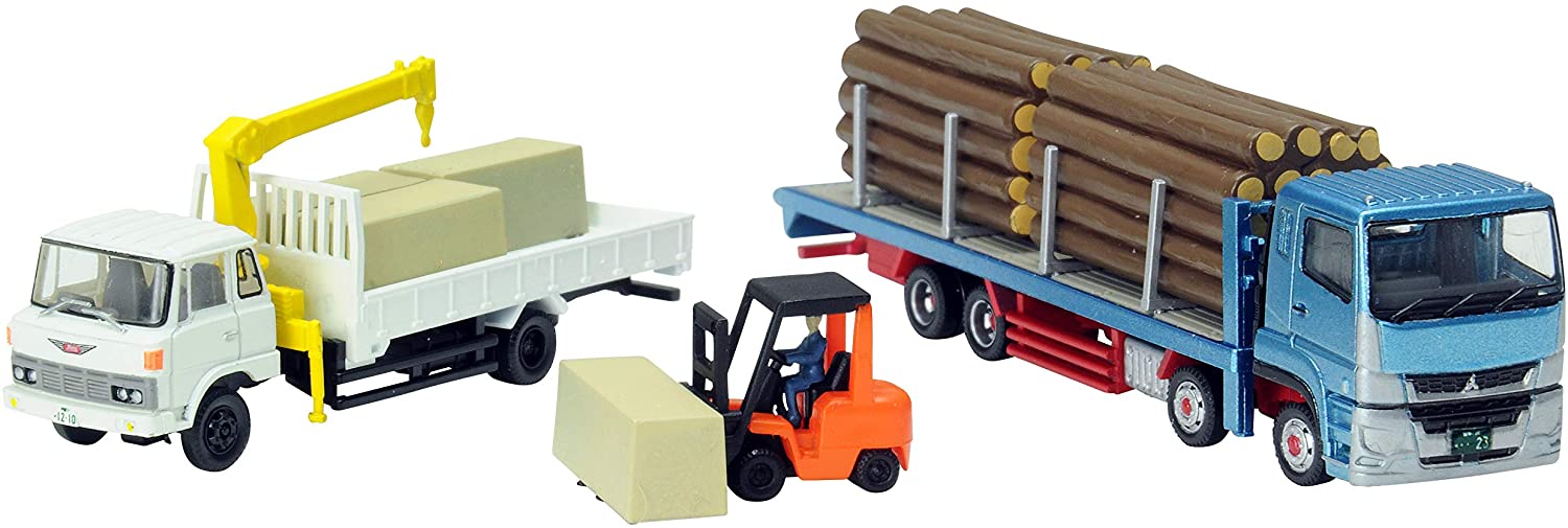 307877 The Truck Collection Sawmill Truck Set (3 Cars Set)