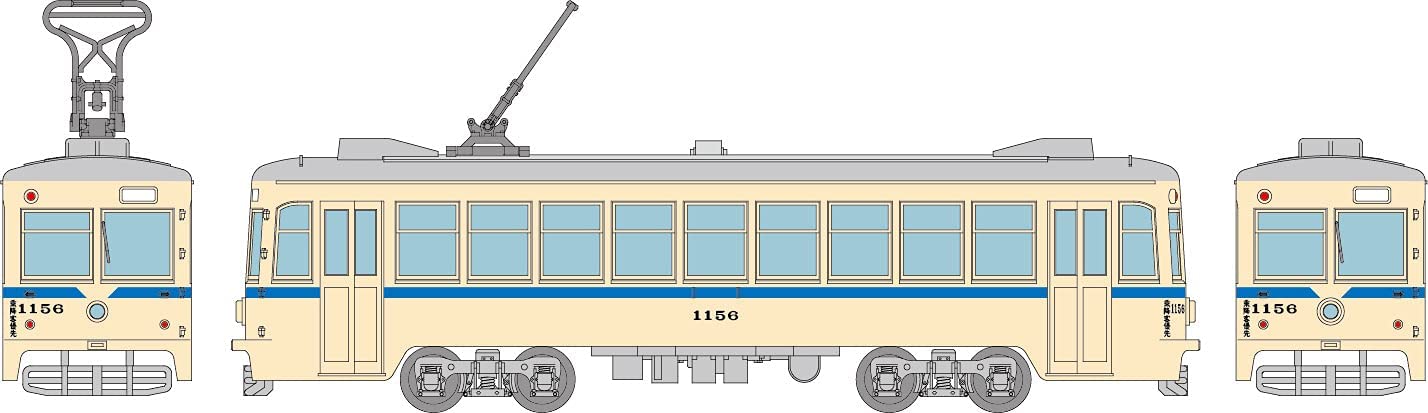 The Railway Collection Yokohama City Tram Type 115