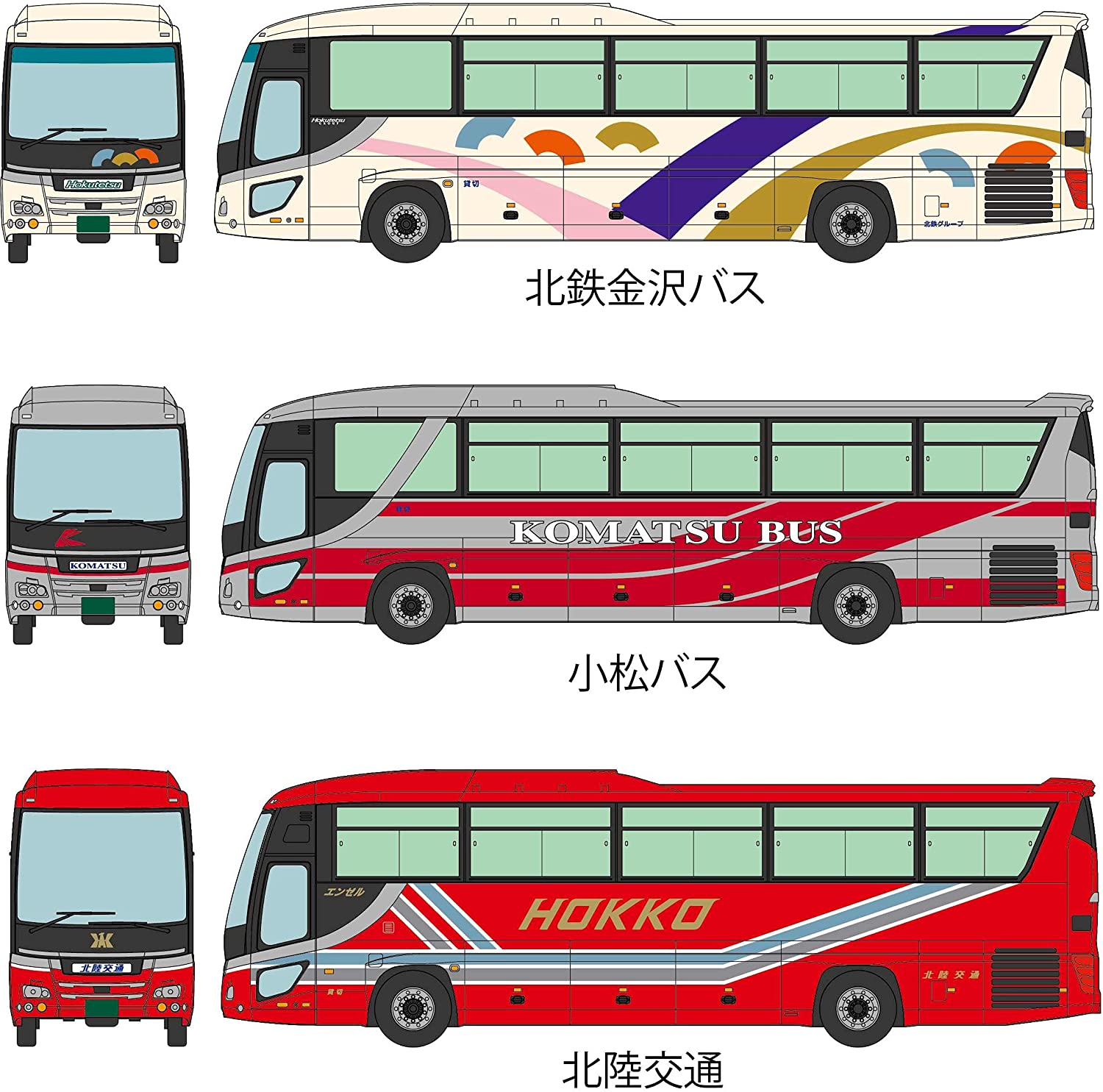 The Bus Collection Hokutetsu Group Integration Mem