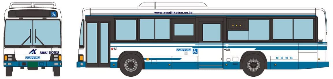 317326 The All Japan Bus Collection [JB080] Awaji