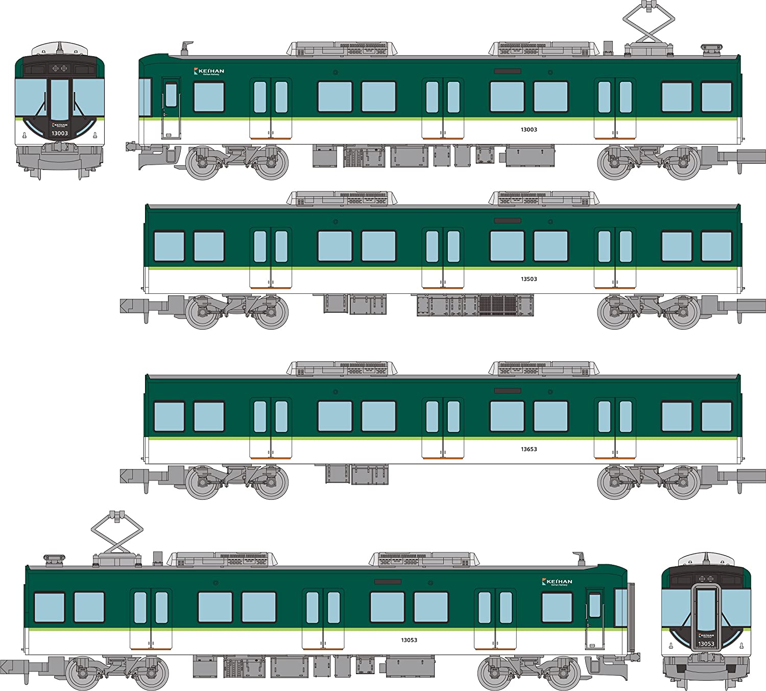 The Railway Collection Keihan Electric Railway Ser