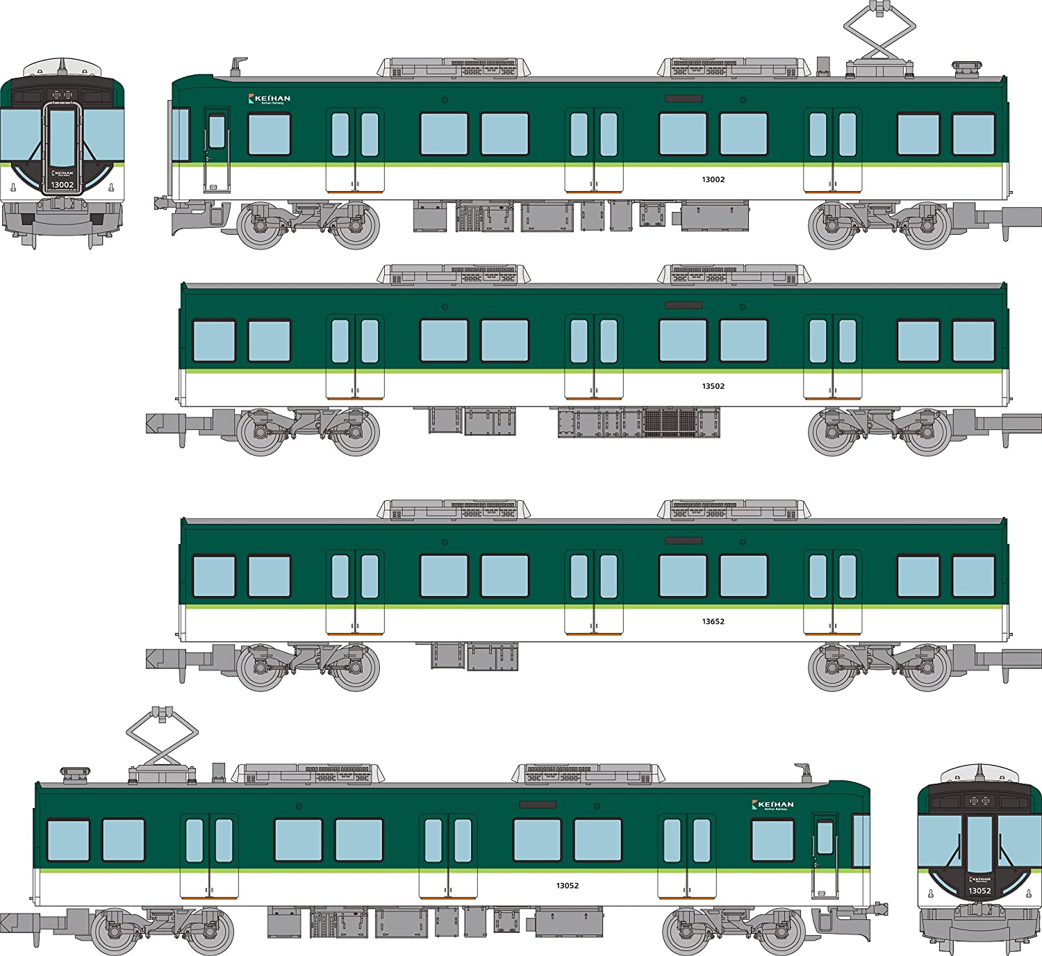 The Railway Collection Keihan Electric Railway Ser