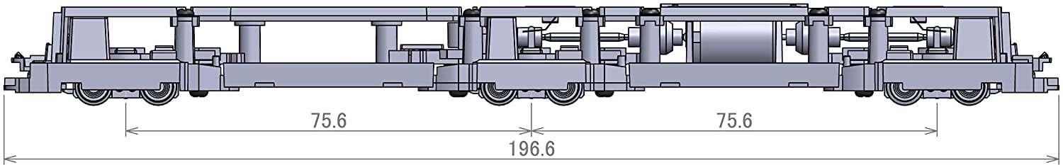 319054 TM-LRT05 N-Gauge Power Unit for Railway Col