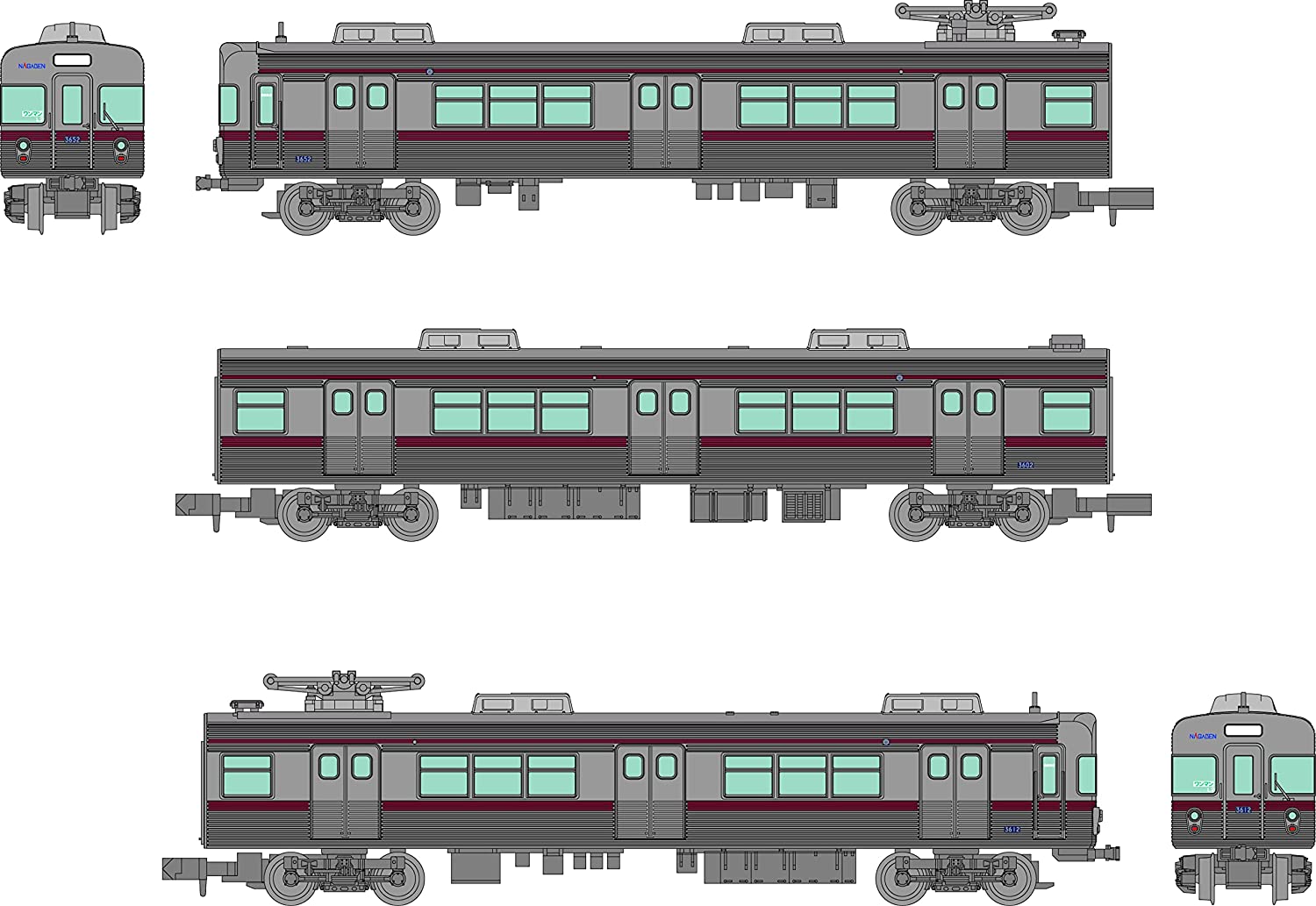 [PO MAR 2023] 325505 The Railway Collection Nagano Electric Rail