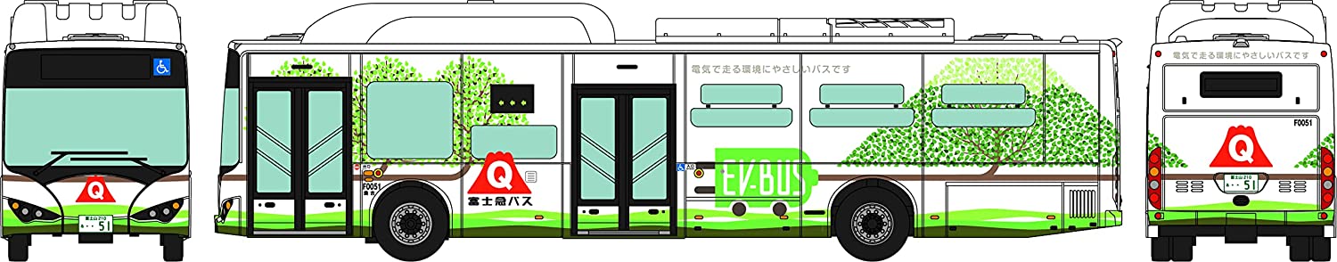 327578 The Bus Collection Fujikyu Bus BYD K9