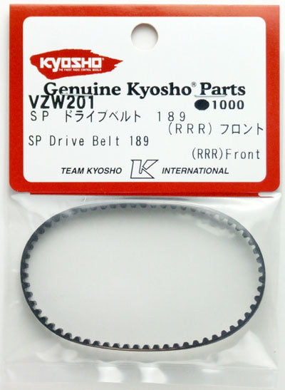 VZW201 SP Drive Belt Front 189 (RRR)