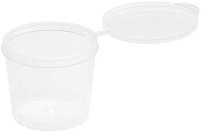 OM-411 Lidded PP Paint Cup [S] (12 Pieces)