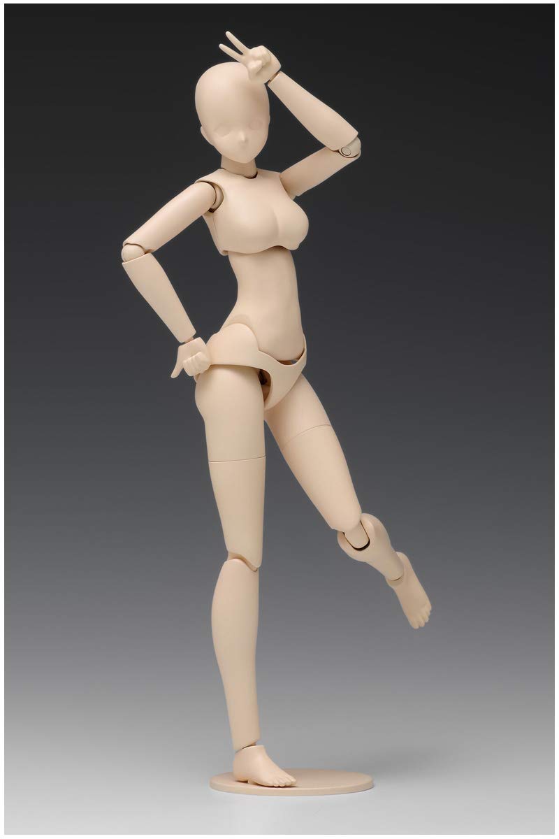 Movable Body Female Type (B Version) A plastic model