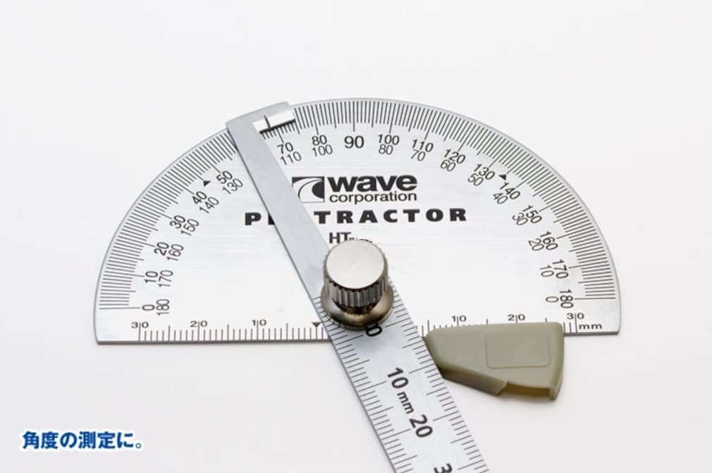 HT-392 Wave Hobby Tool Series HG Protractor Plastic Model Tool