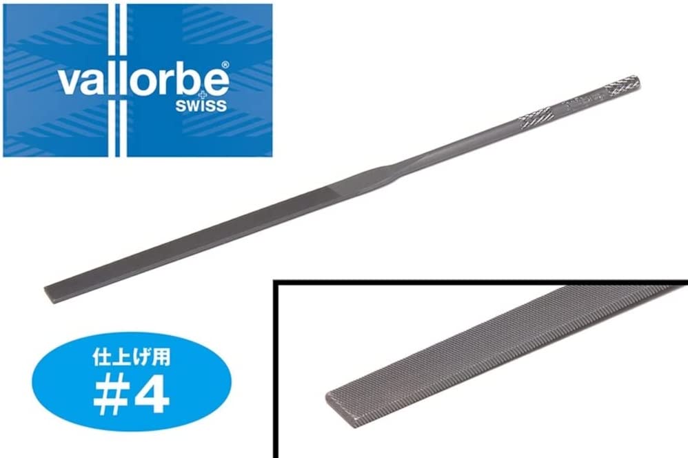 HT596 Vallorbe Files (Flat) for Finish