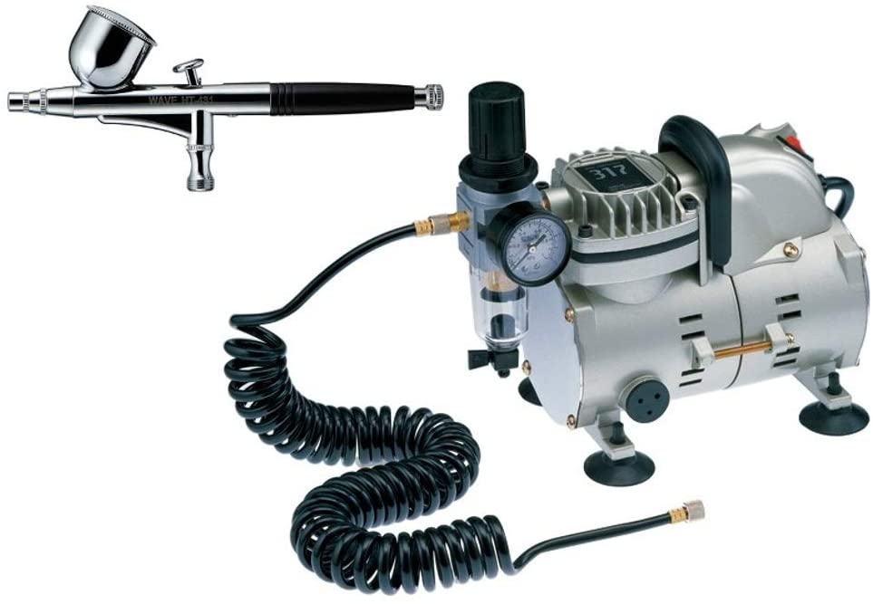 LT-024 Wave Compressor 317 with Airbrush Set