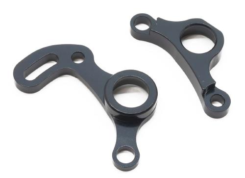 [PRE-ORDER] 0480-FD Aluminium Motor Mount Set Silver