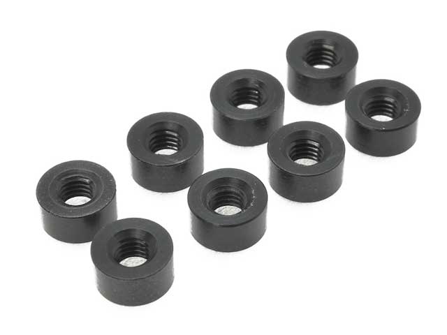 0530-FD M3 Duracon Round Nut 8pcs