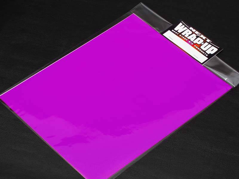 0003-06 Window Tint Film 250mm x 200mm - Pink Purple