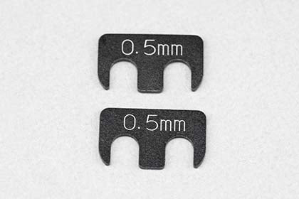 Y2-008RA5A Aluminum Adjust Shim 0.5mm for YD-2/YD-4 2pcs