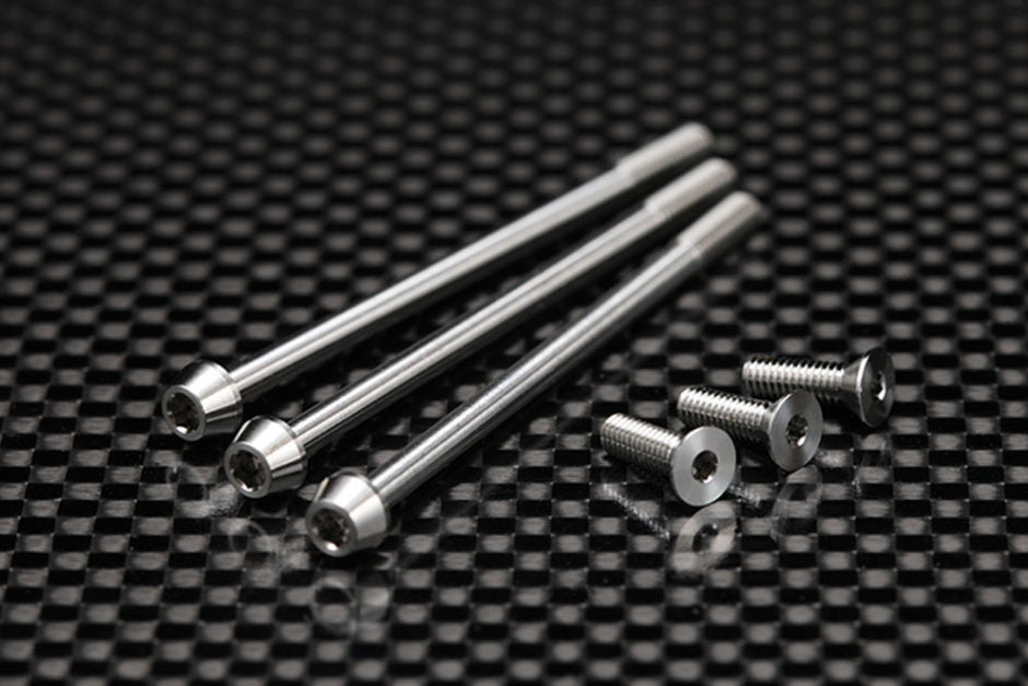 RP-090A Precision Cutting Titanium Screw for RP Motor