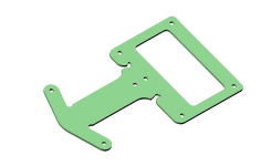 Z1202S Weiche einteilige T-Bar für F104