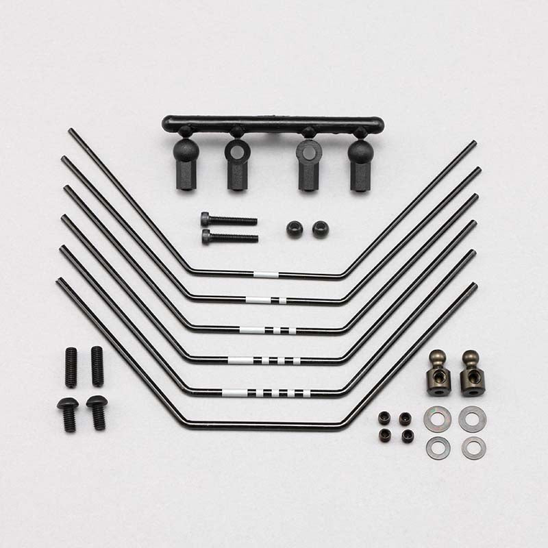 Z2-412RH2 Rear anti roll bar ”Hard” set (New arm compatible/6 ba