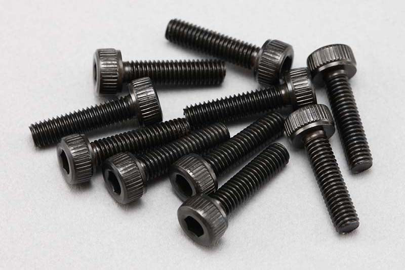 ZC-C312A Cap Screws, M 3 X 12mm, 10pcs