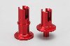 Solid Axle Set for FCD x 1.5 (Red)
