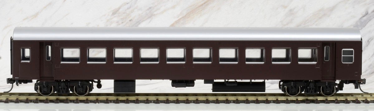 1/80(HO) J.N.R. Passenger Car Type NAHAFU10 (Brown)