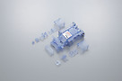 Skeleton Chassis Clear Blue