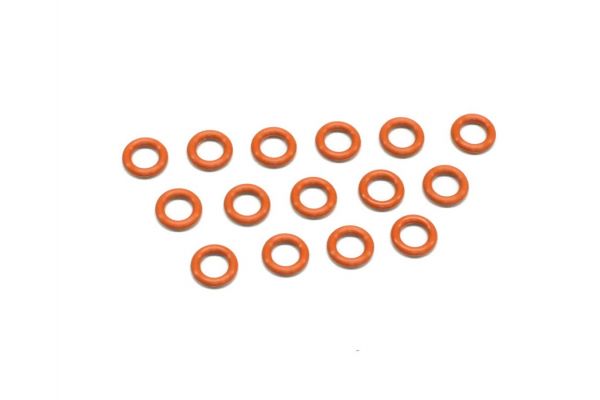ORG06B Silicone O-Ring(P6/Orange) 15Pcs