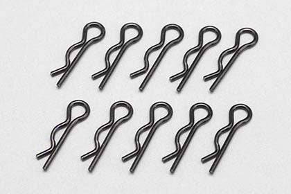 RC-313SBA Small size Hood Pin Black(10pcs.)