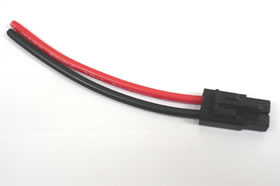 SGC-23 7.2V Tamiya Black Connector 4awg 100mm