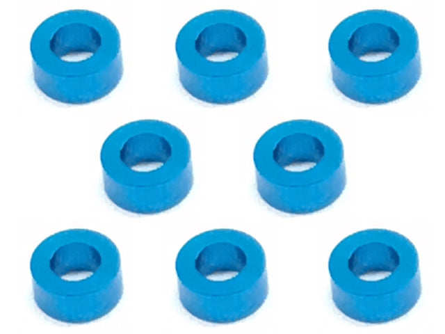 SGE-925TB 3㎜ Aluminum washer 3t 2.5t (TAMIYA Blue)