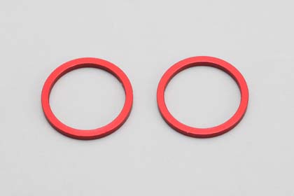Aluminum Diff Joint Ring (Red/2pcs)