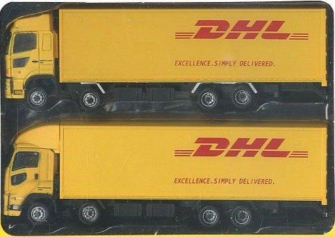 The Truck Collection DHL Big Truck Set (2-Car Set)