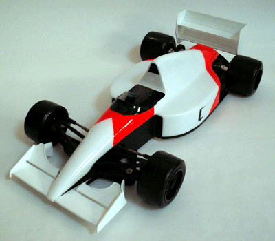 91M 1/10 Formel-Rennkarosserie