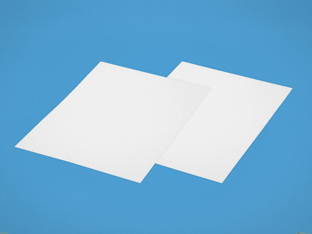 Plastic Sheet [White] Thickness: 0.1mm B5 Size (Set of 2 Sheets)