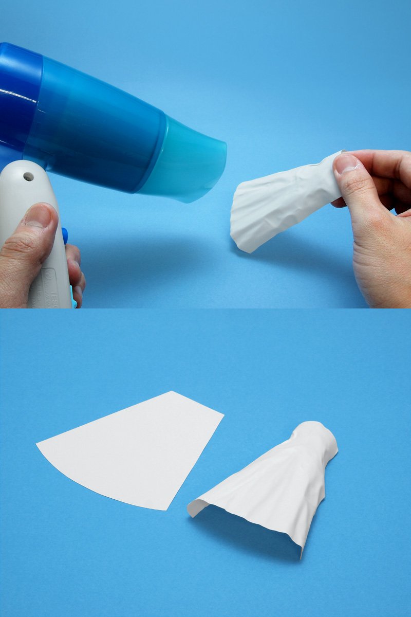 Plastic Sheet [White] Thickness: 0.1mm B5 Size (Set of 2 Sheets)
