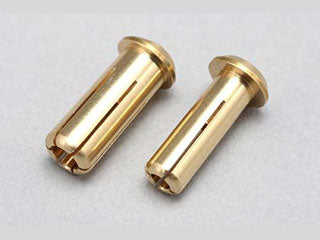 RP-055 Racing Performer 24K Battery Connector (5mm/4mm: 1pc/ea)